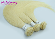 Warna 613 # Rambut Perawan Menenun Bundel / Ekstensi Rambut Manusia 18 Inch